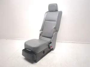 2009 - 2014 Ford F150 Center Jump Seat, 3-Point Seatbelt, Steel Gray Vinyl