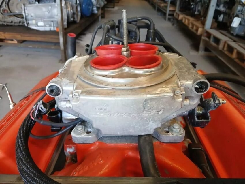 5.7L 4-Bolt Main Chevy 350 Engine Assembly with Performance Mods 92k Miles - Image 2