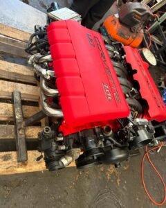 2006 Corvette C6 Z06 7.0L LS7 427 Engine Pullout - Image 3